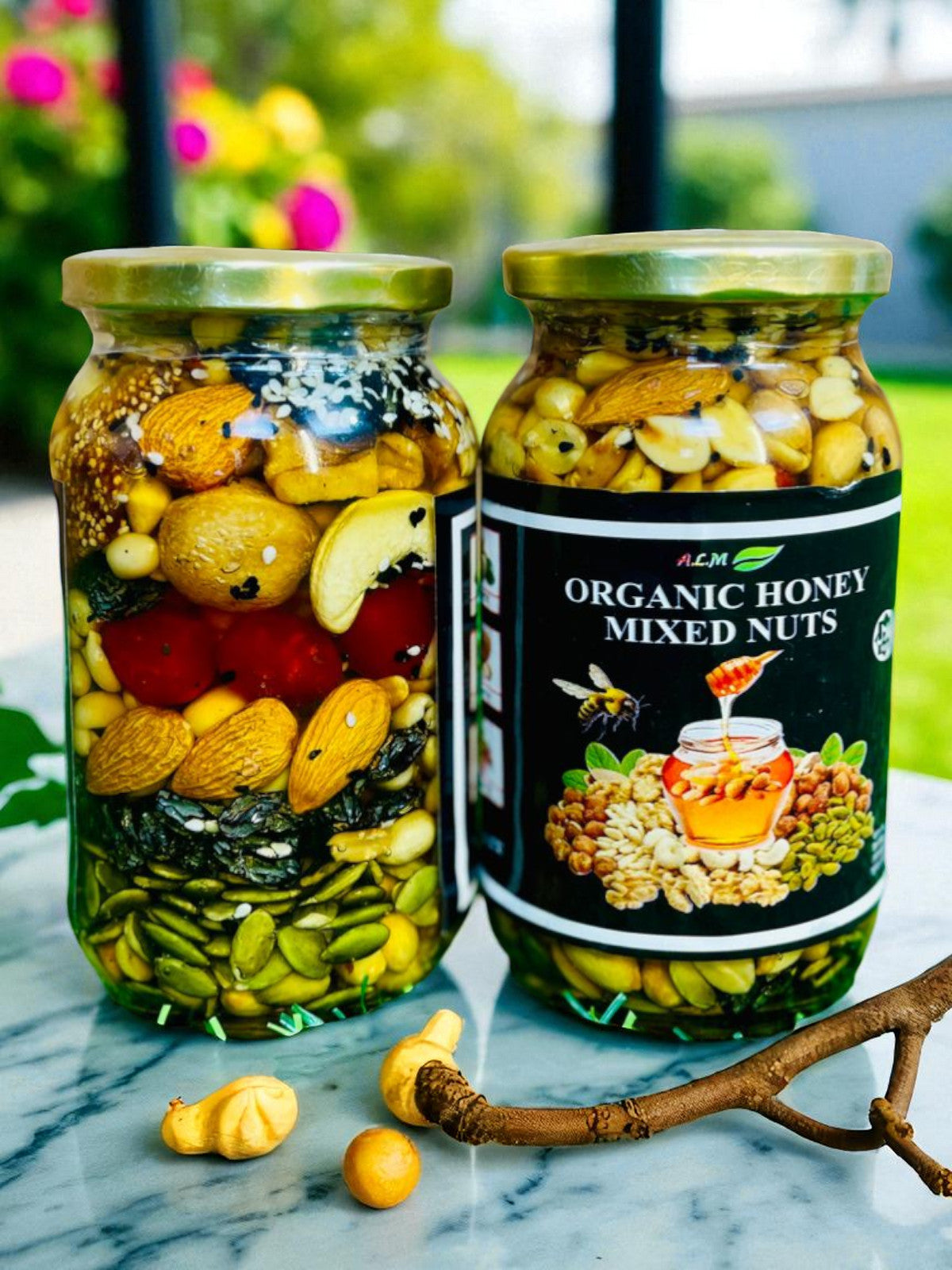 Organic Honey Mixed Nuts