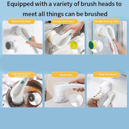 Multifunctional Electric Cleaning Brush